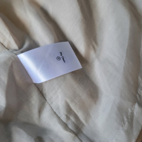 Coldwater Creek Silk Border Print Cardigan Jacket Beige NWT M - Picture 7 of 10